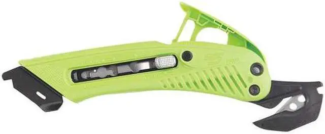 Alt view image 6 of 6 - PACIFIC HANDY CUTTER, INC S5L Safety Knife, 3 Fixed Blade Depths, Safety Point,