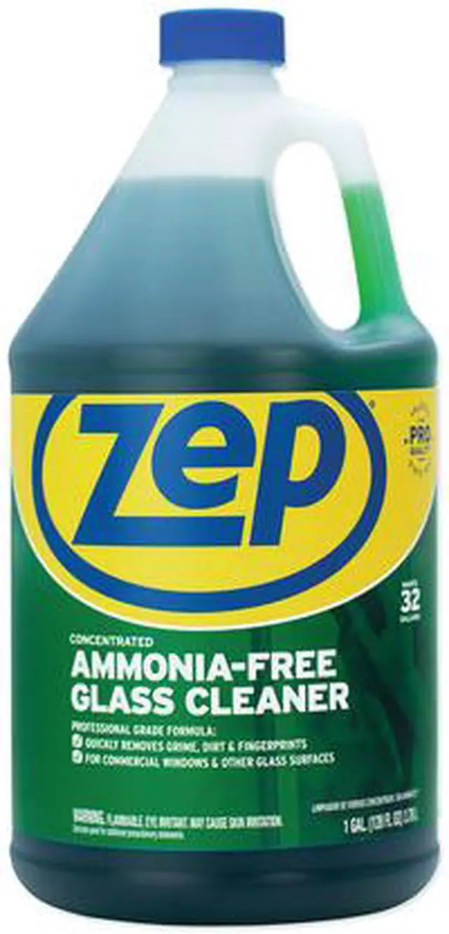 Alt view image 10 of 10 - Zep Commercial ZU1052128, Ammonia-Free Glass Cleaner, Agradable Scent, 1 gal Bottle