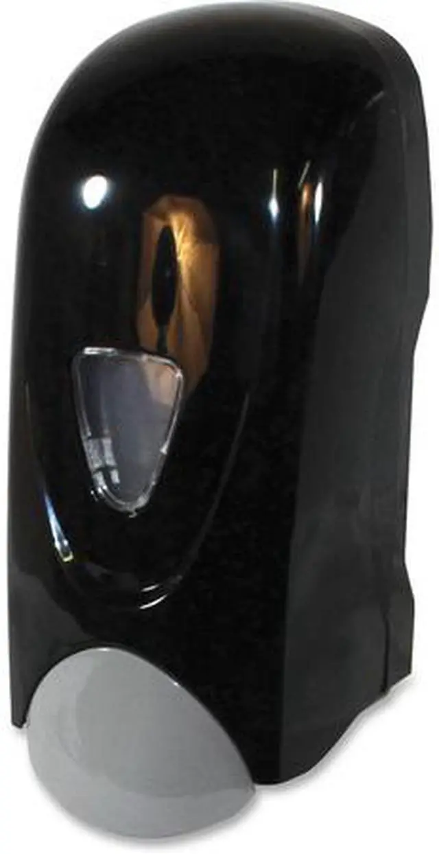 Alt view image 3 of 4 - Genuine Joe Foam Soap Dispenser Refillable 33.8oz Cap .7mil Disp BK/GY 85138