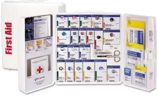 Alt view image 10 of 11 - SmartCompliance First Aid Station for 50 People, 241 Pieces ACM90608