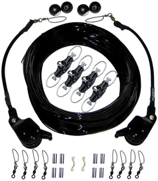 Alt view image 5 of 8 - Rupp Double Rigging Kit w/Lok-Ups & Nok-Outs - 260 Black Mono
