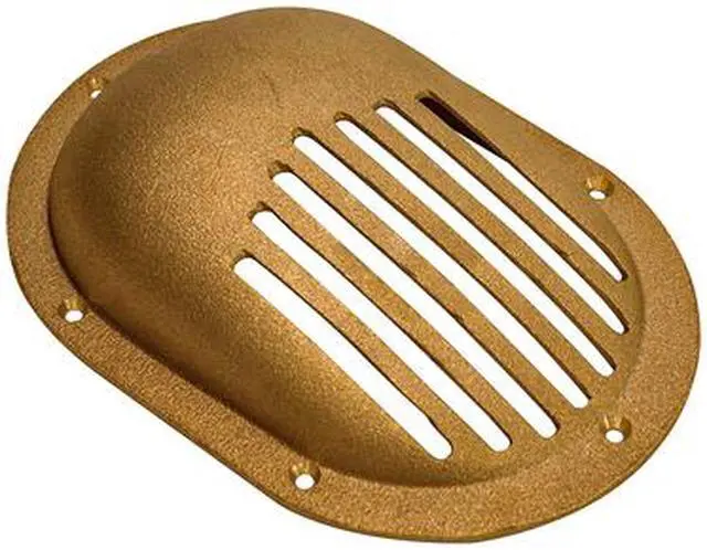 Alt view image 5 of 5 - GROCO Bronze Clam Shell Style Hull Strainer f/Up To 2-1/2" Thru Hull