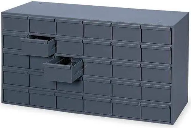 Alt view image 4 of 6 - DURHAM MFG 014-95 Prime Cold Rolled Steel, Drawer Bin Cabinet, 12 1/4 in D x 17