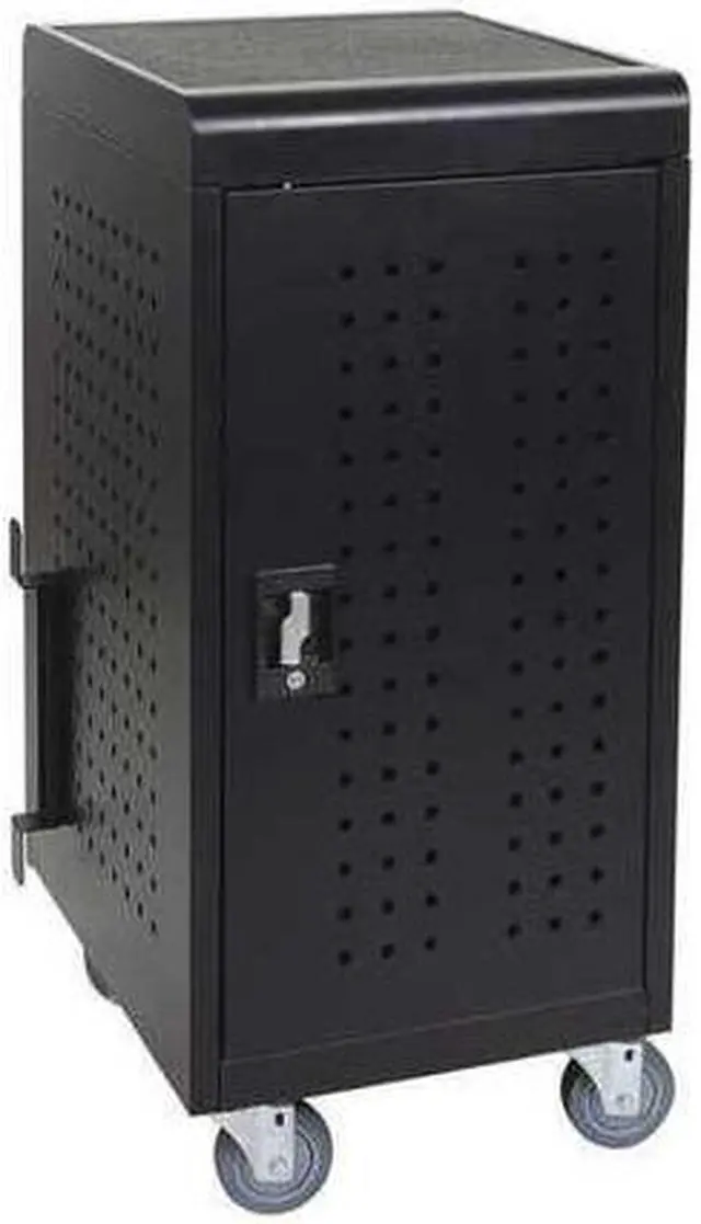 Alt view image 8 of 9 - Luxor LLTM24-B  24 Tablet/Chromebook Charging Cart