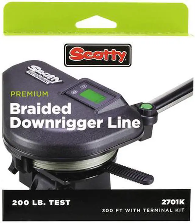 Alt view image 8 of 9 - SCOTTY POWER BRAID DOWNRIGGER LINE 200LB TEST 200 FT