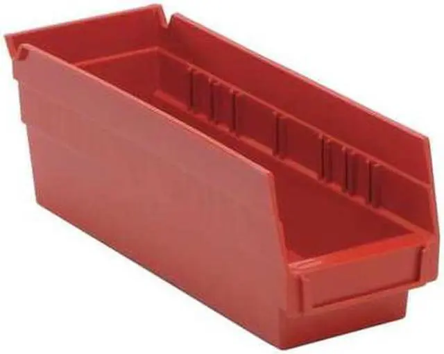 Alt view image 2 of 6 - Quantum Storage Systems Shlf Bin,11-5/8 In. L,4-1/8 In. W,4 In H  QSB101RD