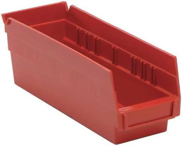 Alt view image 6 of 6 - Quantum Storage Systems Shlf Bin,11-5/8 In. L,4-1/8 In. W,4 In H  QSB101RD