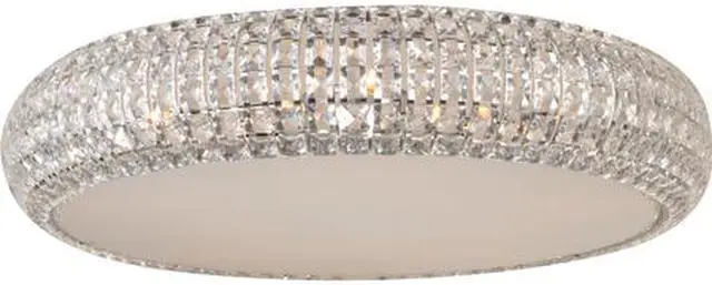 Main image of ET2 E21800-20PC Bijou 4-Light 13" Wide Polished Chrome Flush Mount Light