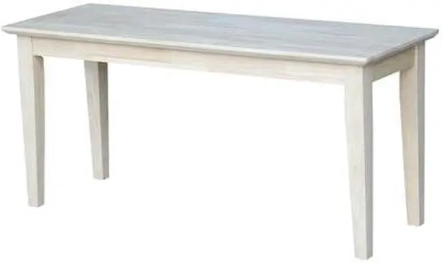 Alt view image 6 of 6 - International Concepts BE-39 Shaker Style Bench