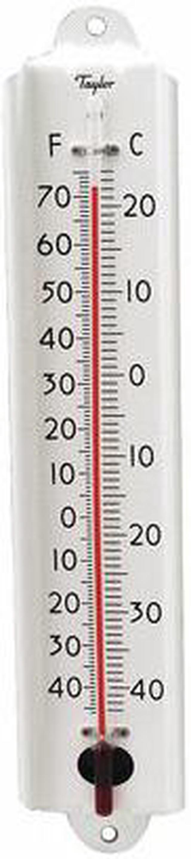 TAYLOR 1106 Analog Thermometer,-40 to 70 Degree F 