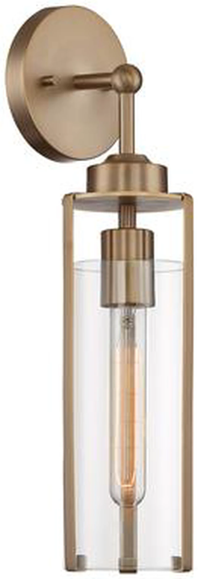 Main image of NUVO 60/7151 Fixture, Indr Sconce, 1-Lght, Incandescent, 60W, 120V, T9, Medium