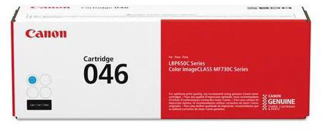 Alt view image 16 of 20 - Canon Genuine Toner, Cartridge 046 Cyan (1249C001), 1 Pack Color imageCLASS MF735Cdw, MF733Cdw, MF731Cdw, LBP654Cdw Laser Printers