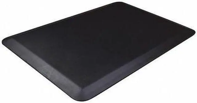 Alt view image 7 of 19 - Deflecto Anti-Fatigue Mat Crush-Resistant 24"Wx36"Lx3/4"H Black AF2436PU