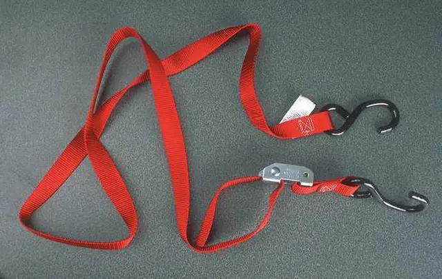 Alt view image 10 of 10 - Heavy Duty Tie Down, 400 Lb, 6' L X 1" W KEEPER BY HAMPTON Tie Down Accessories