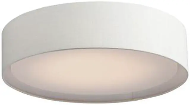 Alt view image 2 of 3 - Maxim 10222OM 20 in. Prime LED Flush Mount Ceiling Light, Oatmeal