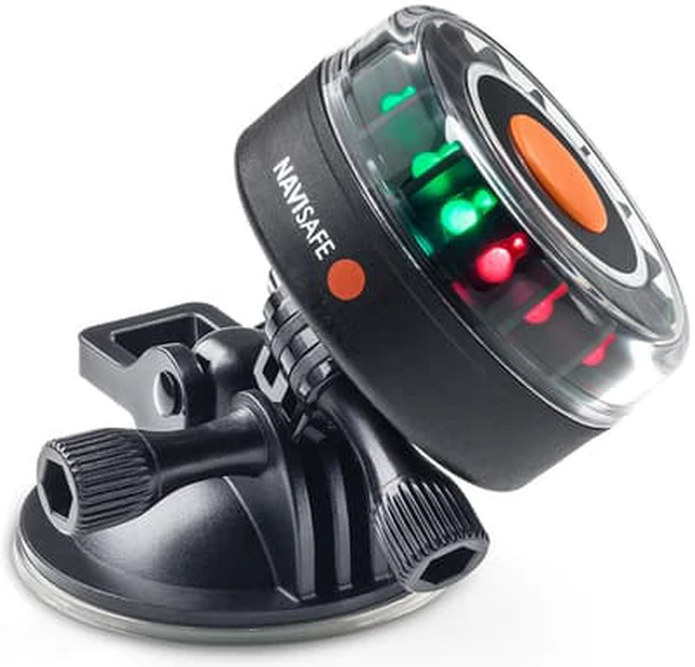 Alt view image 3 of 5 - NAVISAFE NAVILIGHT TRICOLOR 2NM W/SUCTION BASE