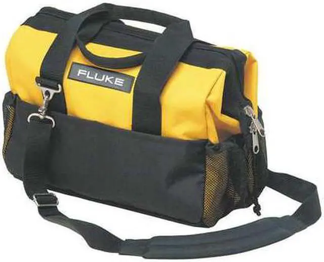 Alt view image 3 of 13 - FLUKE Fluke-C550 Hard Carrying Case,12x8-1/2x16,Black/Ylw