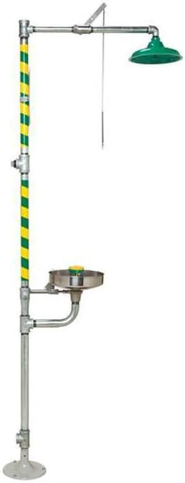 Alt view image 9 of 9 - HAWS 8300-8309 Eyewash and Shower Station, Stainless Steel Bowl, Includes AXION
