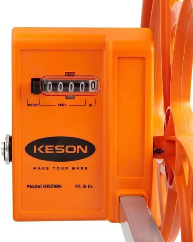 Alt view image 5 of 10 - KESON RR318N Measuring Wheel,3 Ft,Spoked,10000Ft