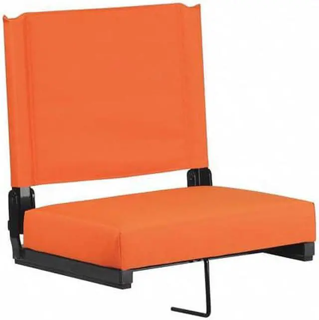 Alt view image 6 of 20 - Grandstand Comfort Seats by Flash with Ultra-Padded Seat in Orange