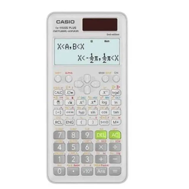 Alt view image 16 of 20 - Casio Calculator,Scientific,Wh FX115ESPLS2
