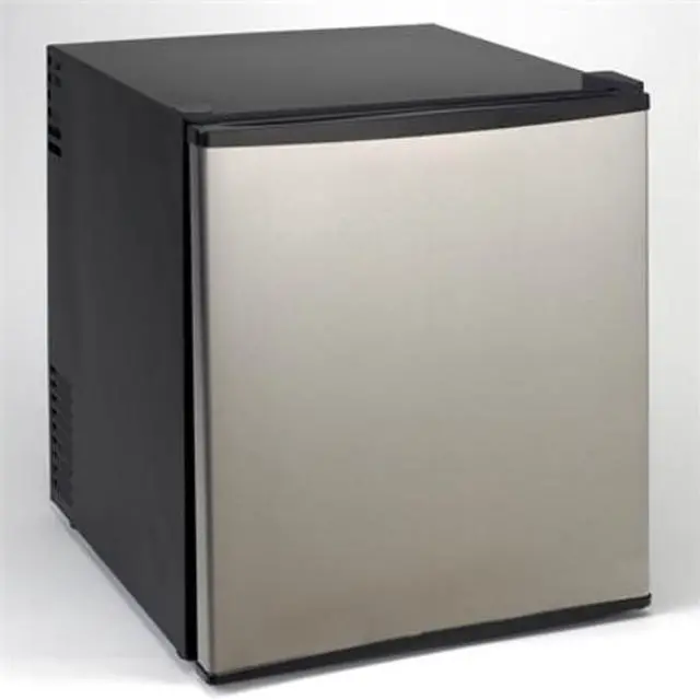 Alt view image 4 of 6 - Avanti 1.7 Cu. Ft. Superconductor Refrigerator Black Cabinet with Stainless Steel Door SAR1702N3S