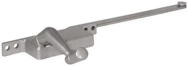 Alt view image 2 of 3 - Prime-Line Silver Steel Right Single-Arm Casement Square Type Window Operator For Steel Framed - Total Qty: 1; Each Pack Qty: 1