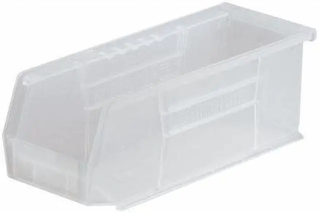 Alt view image 3 of 4 - AKRO-MILS 30224SCLAR 4"L x 4-1/8"W x 10-7/8"H Clear Hang and Stack Bin