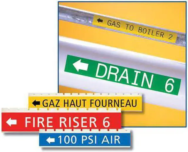 Alt view image 6 of 6 - BRADY XPS-250-1 Wire Marker Sleeves, Black on White, Labels/Roll: 100
