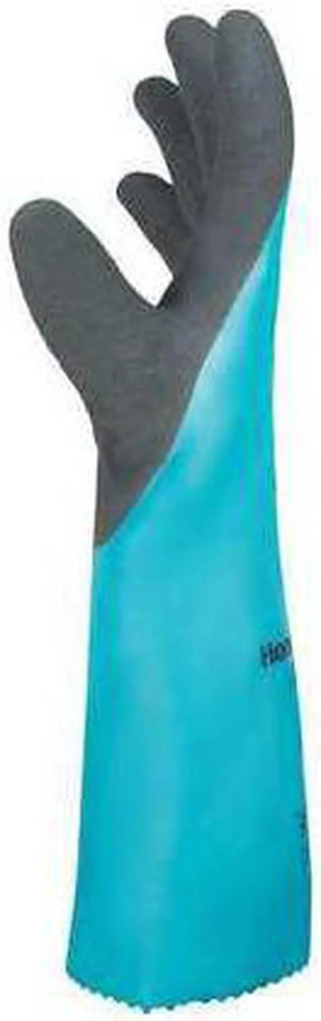 Main image of HONEYWELL 33-3765E/7S Flextril Chemical Resistant Gloves, Nitrile, 12 3/4 in L,