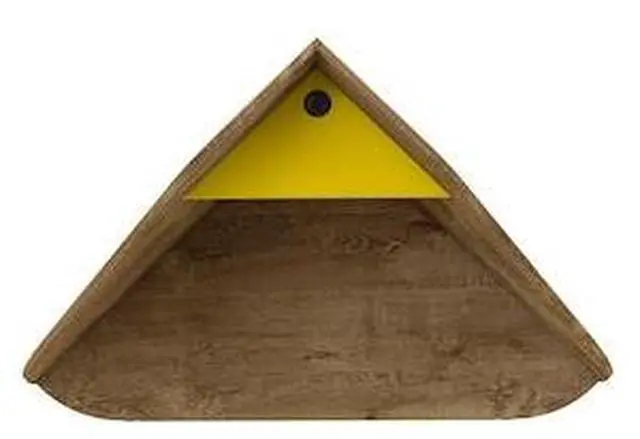 Alt view image 18 of 18 - Bradley Corner Desk with Keyboard Shelf in Rustic Brown and Yellow