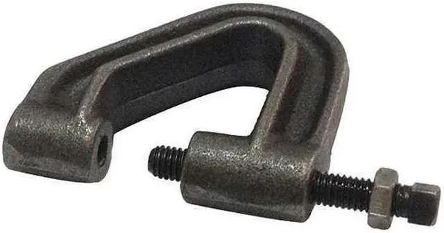 Alt view image 2 of 2 - ZORO SELECT 22FP83 Clamp On Threaded Rod Hanger, Malleable Iron