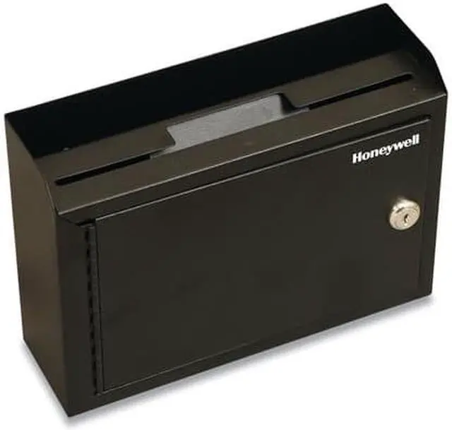 Alt view image 5 of 5 - Honeywell - 0.06 Cu. Ft. Fire- and Water-Resistant Safe with Key Lock - Black