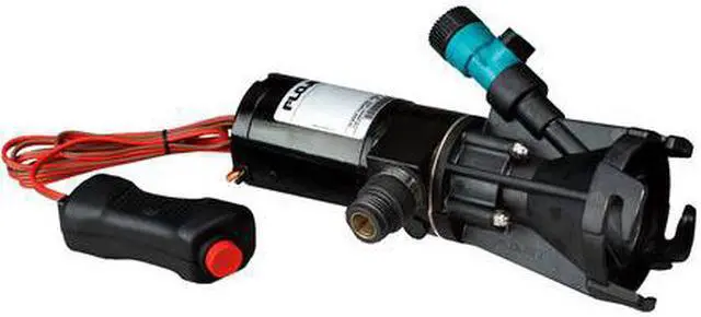 Alt view image 7 of 10 - FLOJET PORTABLE SELF-PRIMING RV MACERATOR WASTE PUMP KIT 18555000A