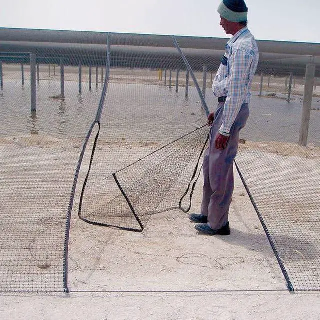 Alt view image 6 of 6 - BIRD BARRIER N1-B1100 Bird Repellent Net,StealthNet,25x50 ft.