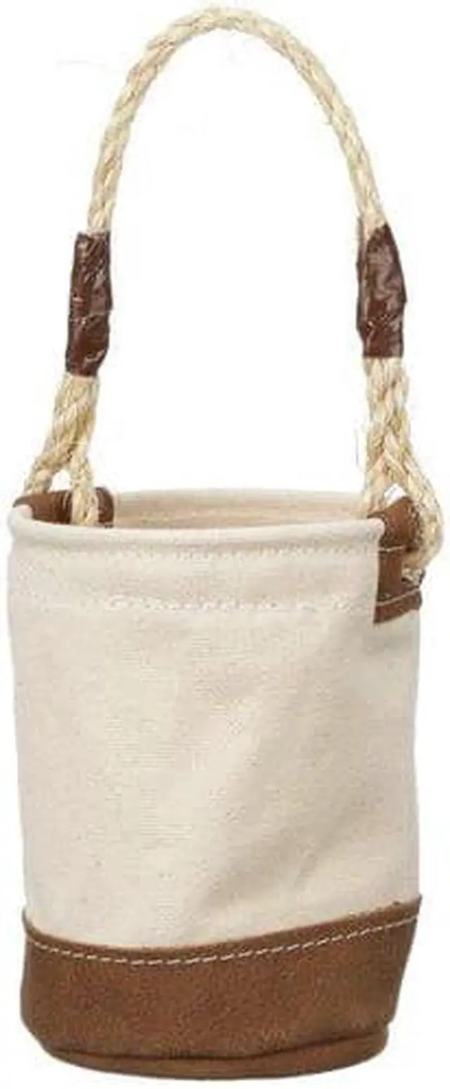 Alt view image 3 of 9 - KLEIN TOOLS 5104MINI Bucket Bag, White, Mini Leather, 1 Pockets