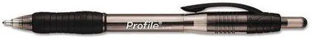 Alt view image 2 of 5 - Paper Mate 1921067 Profile Ballpoint Retractable Pen, Black Ink, Bold, 36/Box