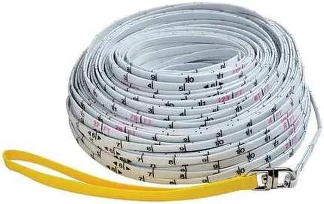 Alt view image 2 of 4 - Keson Surveyor Rope,1/4 In x 200 ft,In./Ft.  SR-10-200