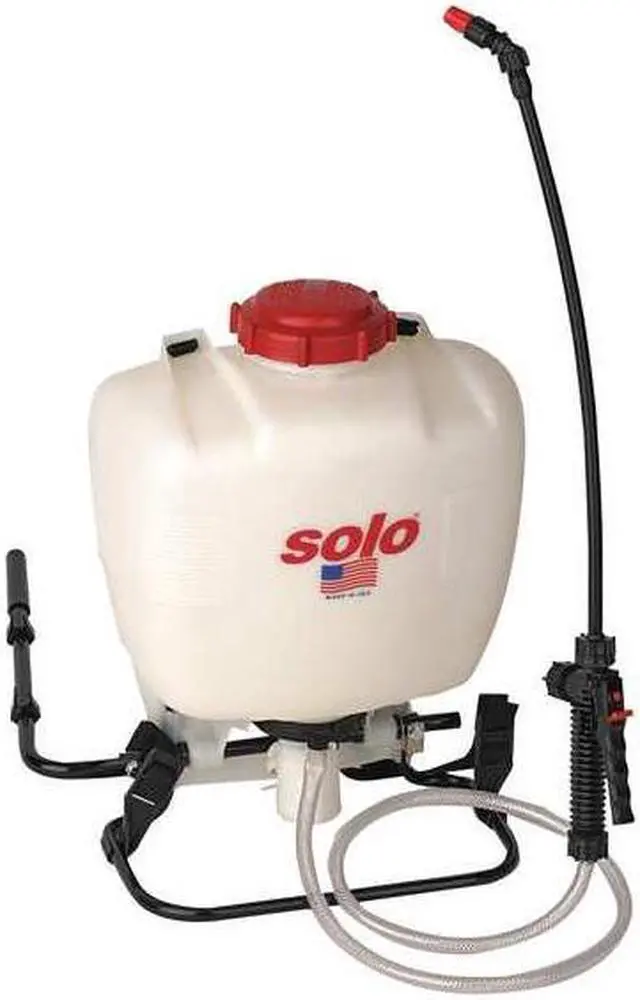 Alt view image 13 of 13 - SOLO 425 4 gal. Backpack Sprayer, Polyethylene Tank, Cone, Fan, Jet Spray