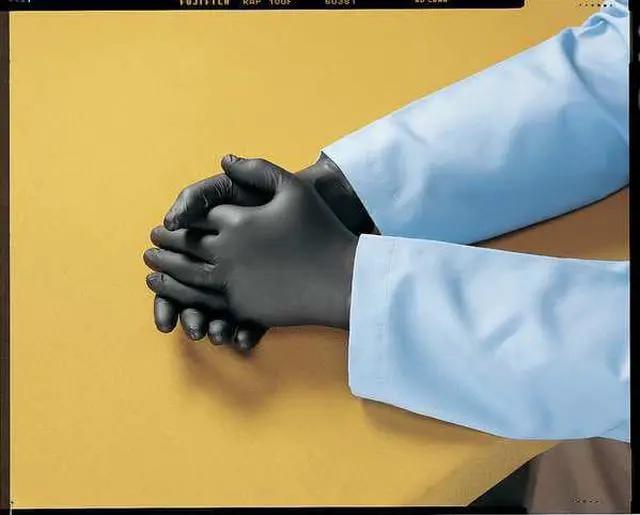 Alt view image 3 of 6 - SHOWA 7700PFTXL 7700PFT, Disposable Gloves, 4.00 to 4.99 mil Palm, Nitrile,