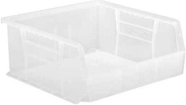 Alt view image 3 of 4 - QUANTUM STORAGE SYSTEMS QUS235CL Clear Hang and Stack Bin, 10-7/8"L x 11"W x 5"H