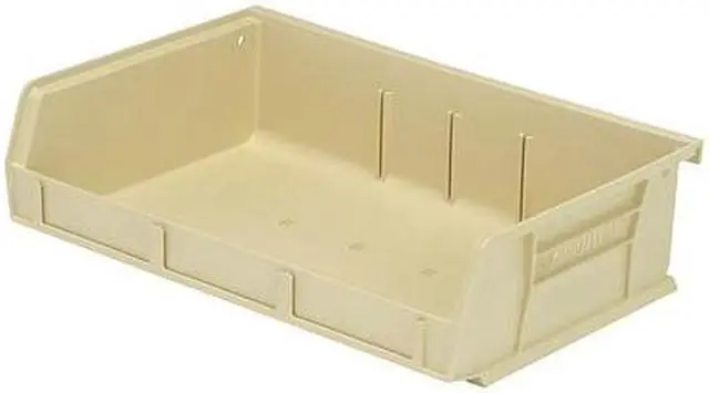 Alt view image 2 of 2 - QUANTUM STORAGE SYSTEMS QUS236IV Hang & Stack Storage Bin, polypropylene,