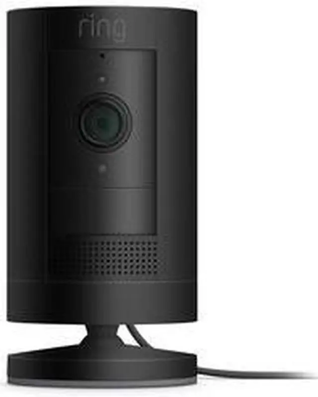 Alt view image 5 of 20 - Ring STICKCAM32BK Stick Up Cam Plug-In Security Camera - Black
