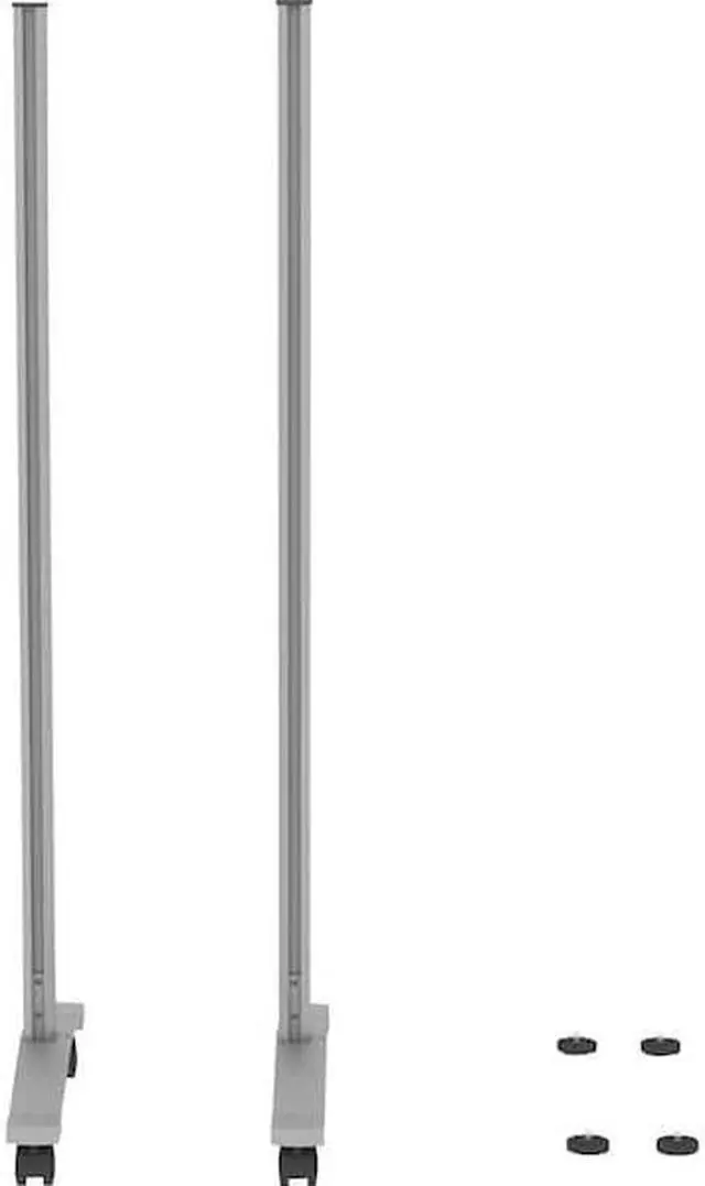 Alt view image 13 of 20 - Lorell Legs, F/Panel Dividers, W/Casters, 18-3/4"X2"X48-3/8", Sr (LLR90272)