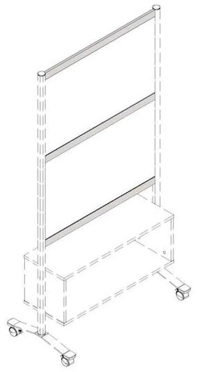 Alt view image 15 of 17 - Lorell Adaptable Panel Strip