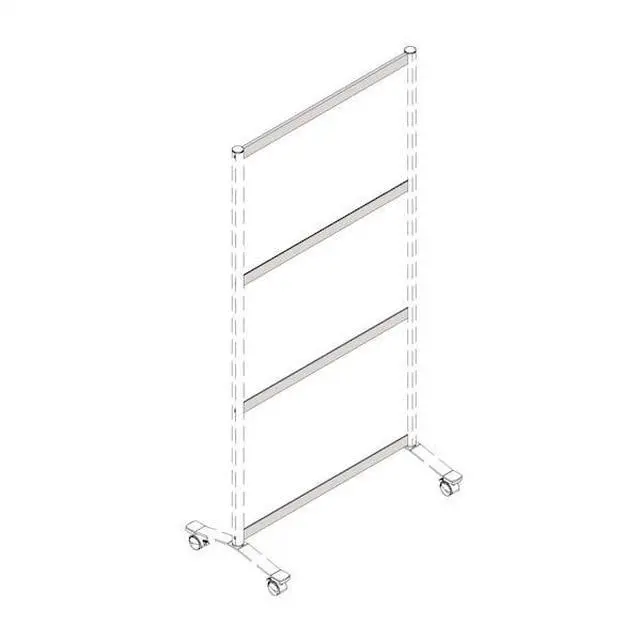 Alt view image 17 of 17 - Lorell Adaptable Panel Strip