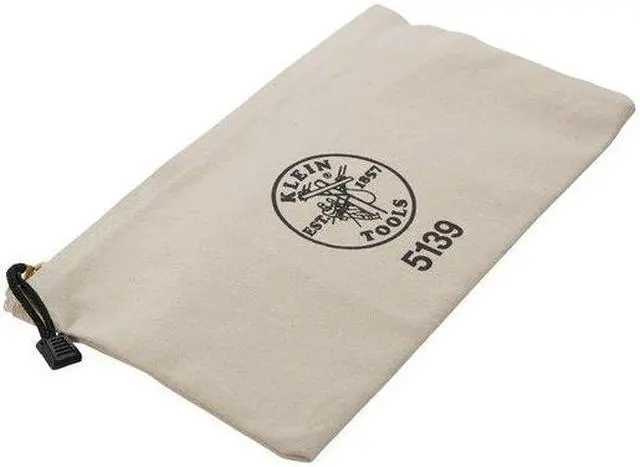 Alt view image 9 of 13 - Klein Tools Canvas Zipper Bag.