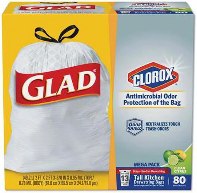 Alt view image 3 of 4 - Glad 80Ct 13G Odr Gain Bag