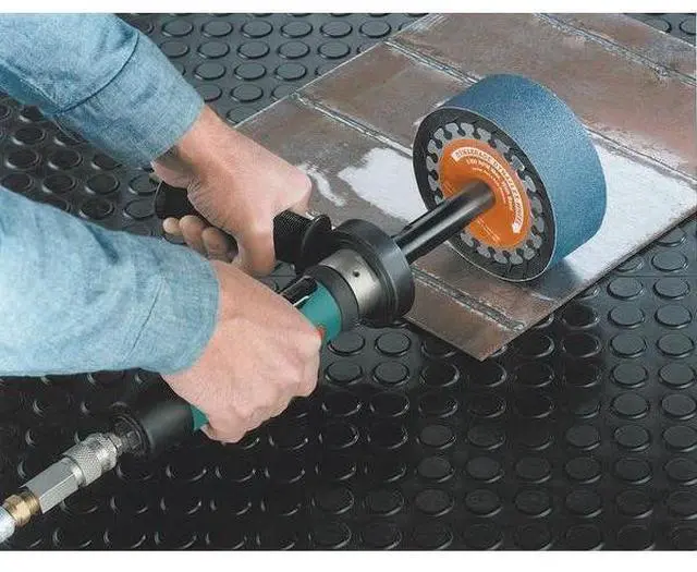 Alt view image 2 of 3 - DYNABRADE 13201 Air Finish Tool,3400 rpm,13-5/8 In. L