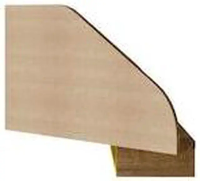 Alt view image 12 of 13 - Bradley Floating 2-Piece Cubicle Section Desk with Keyboard Shelf in Rustic Brown and Yellow